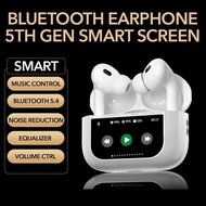Touch Screen Earbuds with Noise Reduction Microphone A9 Pro TWS Wireless Bluetooth Earphones
