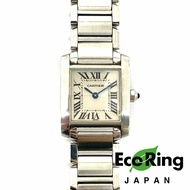 △ Cartier 卡地亞 Tank Francaise Stainless Steel Quartz Watch 不銹鋼石英手錶 2384 - 247000250