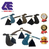 Special Balancing Eagle with Free Pyramid Stand Science Desk Base Novelty Eagle Toys Fun Learn