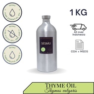 1 KG 1 L 1000 ML THYME 100 PURE ESSENTIAL OIL MINYAK ATSIRI -