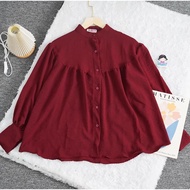 Tq88indonesia Tops TrendyWanita ZHAFIRA CRINCLE AIRFLOW/ Blouse/ LatestPOLOS