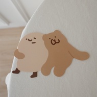 Xiong's Style Postcard Four Options Cute Postcards