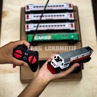 TERLARIS.. Mainan miniatur kereta api indonesia cc201 (Remote control)