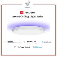 Yeelight Arwen Ceiling Light Series 550C 450C 550S 450S WiFi App Control Colour Mood Light Quick Cha