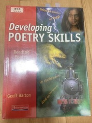 Developing Poetry Skills Reading Poetry by Geoff Barton