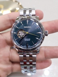 Seiko Presage Dragon Royal Black Dial Automatic dengan Strap Stainless Steel Elegan