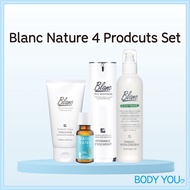 [Blanc Nature] 4 In 1 collection  Acne Cleansing Foam 150ml, Magic CICA Toner 200ml, Acne Scar Cream