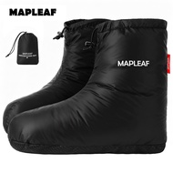 MAPLEAF Shoe Cover Down Coldproof Waterproof Nonslip Super Lightweight Washable FP700 Mountain Campi