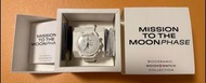 Swatch Omega Mission to the Moonphase 手錶 Snoopy 白色
