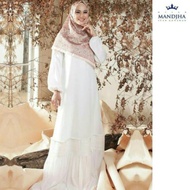 New Dress Gamis Mandjha Ivan Gunawan White Lace Dress Size M