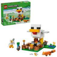 Building Blocks (Building Blocks) Minecraft Chicken Coop Building Toy Set, Suitable For Boys And Gir