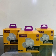 V-GEN VST-03 3 OUTLET ADAPTER PLUG 3 Socket ADAPTER 16A 250V