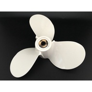 Boat Outboard Motor Aluminium Propeller 6E0-45943-00 01 EL for F 4HP 5HP F5A F6C 3 x 7 1/2" x 7" Yam