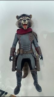 有貨 不議價 二手 hottoys 銀河守護隊  火箭 mms548 Marvel Avengers End Game Rocket 復仇者聯盟 Hot toys