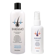 BARAMO DHT Blocker Mild Shampoo and Scalp Tonic Bundle for Hair Growth & Anti-Hair Loss