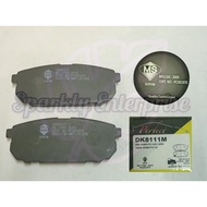REAR BRAKE PAD DK8111 KIA SORENTO JC51 JC53 / KIA SORENTO 2006 / NAZA SORENTO 2.5