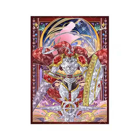 50Pcs/set 66X91Mm Diy Digimon Adventure Gallantmon Card Sleeve Glass Color Flash Card Protection Cov