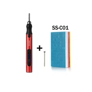 DSPIAE ES-P Sander Pen Sponge Sanding Disc Round Pre-Cut Abrasive Sandpaper Used With Portable Elect