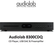 Audiolab 8300CDQ CD Player, Desktop Headphone Amplifier, USB DAC &amp; Preamplifier