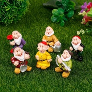 ADL Fairy Garden Miniatures Gnome Dwarf Mini Gnome Figurines Garden Decoration LE