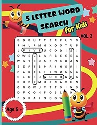 Word Search for Kids: 5 Letter Wordsearch