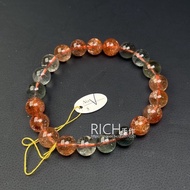 [Rich Handmade] Arusha Golden Sun Bracelet Crystal Strawberry