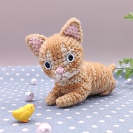 【現貨】 橘貓 純手工 鉤針編織娃娃
