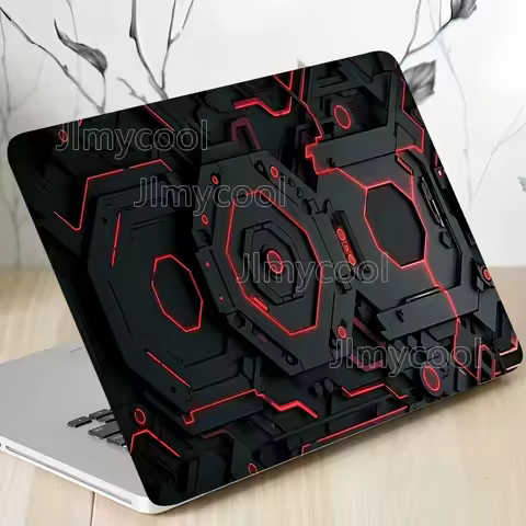 2 Laptop Stickers Honeycomb Pattern Protective Film DIY Scratch Resistant Sticker laptop for 애플 스티커 