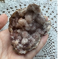 MyCrystalTable | Pink Amethyst Geode Cave | Sparkly | Super Gorgeous |