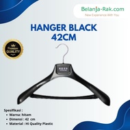 GANTUNGAN Black Hanger size 42cm Clothes Hanger
