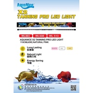 AquaNice X2 Tanning Lampu Pro LED Light Pink/Gold/White Colour (Multiple size)