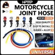 By Pass Joint Free Hose King Drag Universal Bypass Set Y15ZR RS150 WAVE LC135 EX5 SRL115 Y16 50cm 10