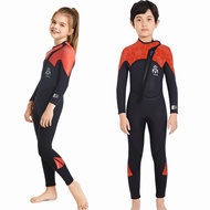 Youth Thick Thermal Swimsuit Neoprene Wetsuit For Kids Surfing Scuba Diving Suit Boys Underwater Fre