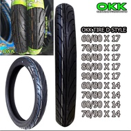 set☫♛MOTORCYCLE OKK TIRE DUNLOP STYLE TUBE TYPE