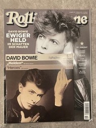 David Bowie 德國Rolling Stone 雜誌 with Vinyl included
