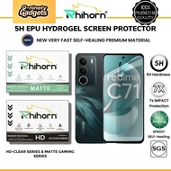 Rhihorn Self-Healing Screen Protector for Realme C71 | C75x | C61 | C65 | C63 | C67 Hydrogel