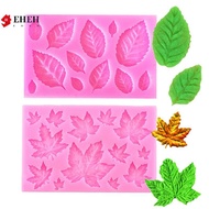 [EHEH] 3D Mini Rose Flower Leafs Silicone Mold DIY Fondant Chocolate Sugarcraft Cake Decor Baking To