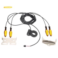 【yves_service】Ebike Turn Signal Ebike Cable Ebike Cable LED Flashing 12V Ebike Cable V04-36-72V