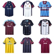 Top quality West Ham United retro home away Soccer jersey