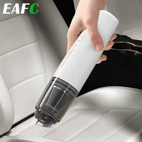 EAFC 8000Pa Portable Wireless Car Vacuum Cleaner Home Car Dual-purpose High Power Charging Handheld 