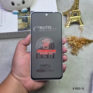 REDMI 15 REDMI 15C ANTI-SCRATCH CERAMIC SPY MATTE ANTI-OIL PRIVACY MATTE REDMI 15 REDMI 15C