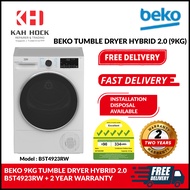 BEKO 9KG TUMBLE DRYER HYBRID 2.0 B5T4923RW + 2 YEAR WARRANTY