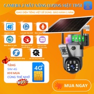 (FREE 4G SIM) Outdoor Solar 4G Sim Camera, Rainproof, High Resolution.
