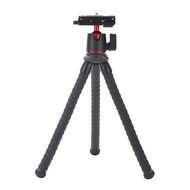 KingMa Tripod Camera phone ขาตั้งกล้องและมือถือ แบบหนวดหมึก ดัดงอได้ พร้อมหัวจับมือถือ (ประกันศูนย์)