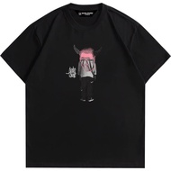 WRLDSTUDIOS_ T-Shirt Nocturnal Antler Tee Black 20s