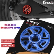 Chekis for GPX DZ3 DZ300 Modified rear axle protection cover rear swingarm cover aluminum alloy deco