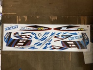 Suzuki belang body sticker Stripe Ori design made in Malaysia 🇲🇾