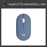 Logitech Pebble M350 Wireless Mouse - Blueberry