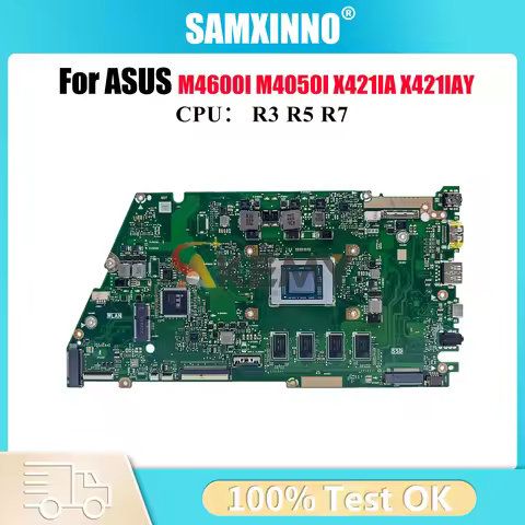 X421IA Laptop Motherboard For ASUS VivoBook X421IAY X421I R421I X421IA M4600I M4050I Mainboard With 