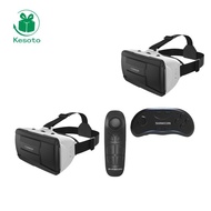 [Kesoto] 3D VR Headset Lightweight Comfortable Portable 3D Glasses for Gaming Movies